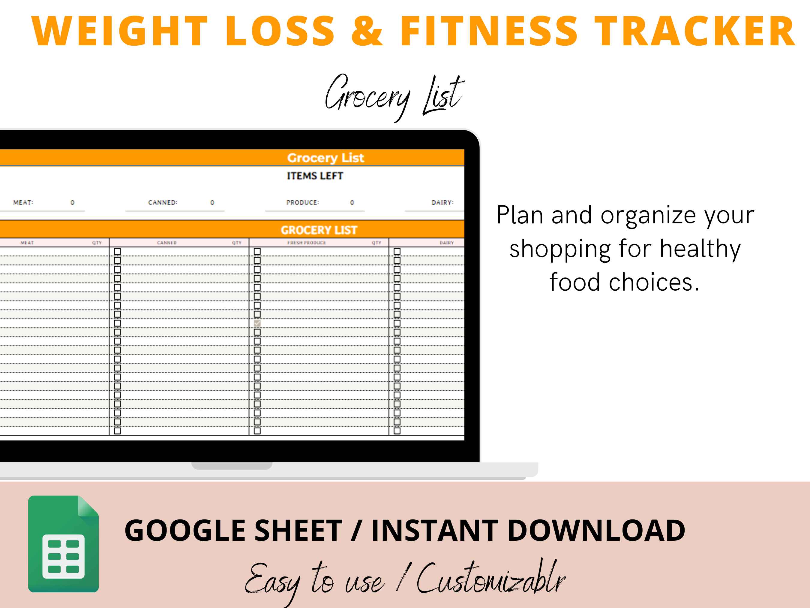 Weight Loss Tracker Google Sheets